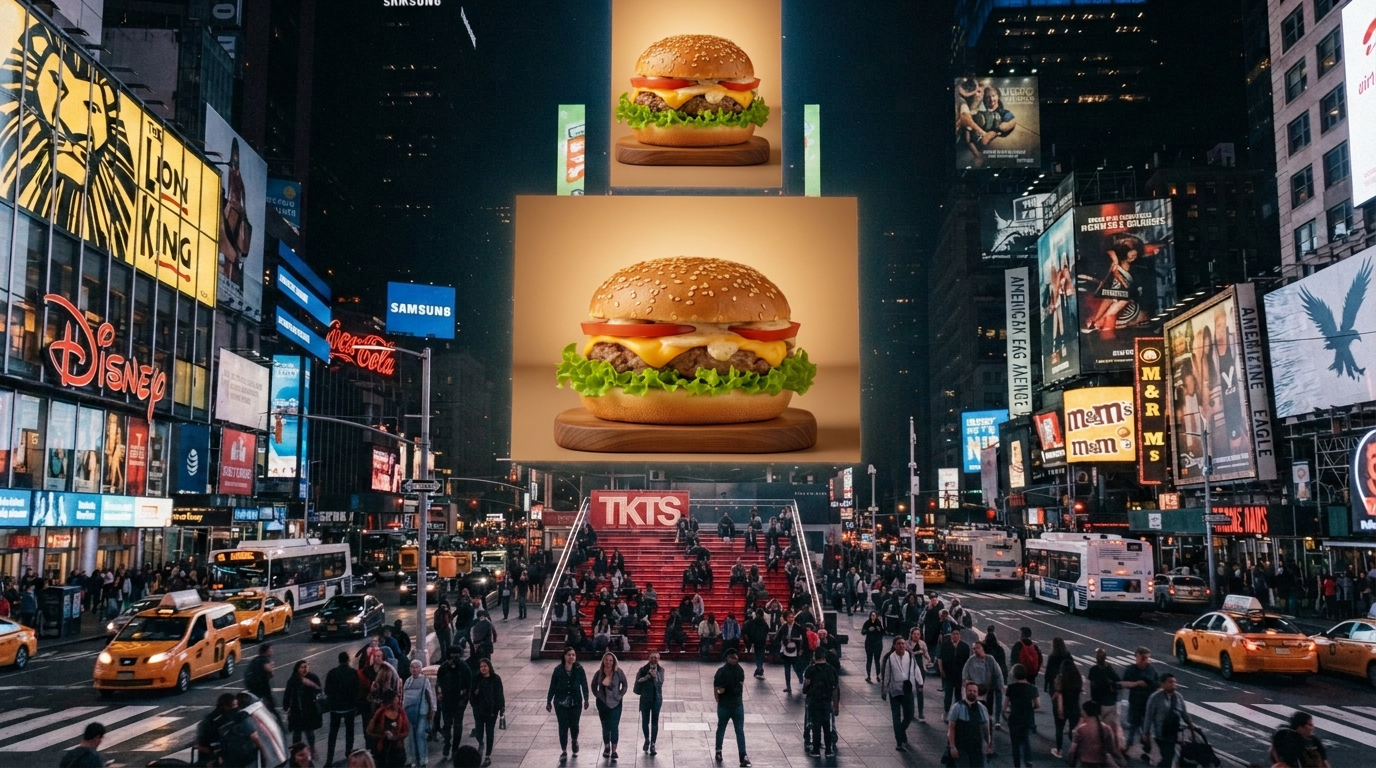 Times Square Billboard Mockup Generator example 1, Image