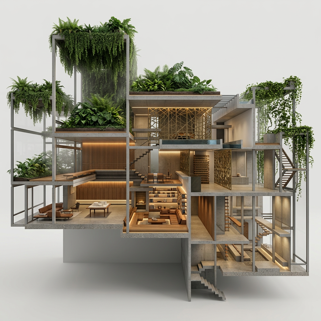 AI SketchUp Renderer — Sketch & Floor Plan to Render example 1, Render